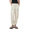 Allsaints Freda Tapered Pants In Ecru White