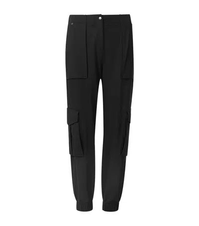 Allsaints Freda Cargo Trousers In Black