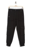 Allsaints Freida Cargo Joggers In Black