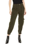 Allsaints Frieda Cargo Joggers In Green