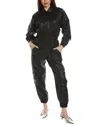 Allsaints Frieda Denim Jumpsuit In Black