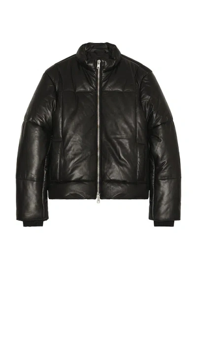 Allsaints Furse Puffer Jacket In Black