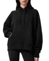 Allsaints Patch Talon Oversized Hoodie In Black