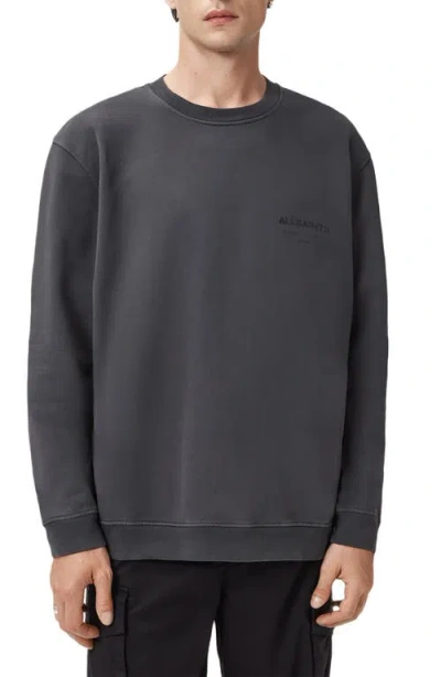 Allsaints Kids'  Future Graphic Sweatshirt In Brown