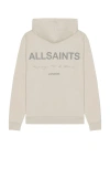 Allsaints Future Hoodie In Gray