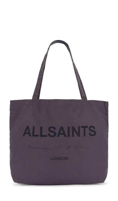 Allsaints Future Tote In Blue