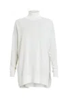 Allsaints Merino Wool Gala Sweater In White