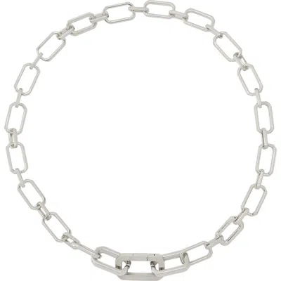 Allsaints Geometric Chain Link Necklace
