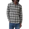Allsaints Kendric Deadstock Cloth Bomber Jacket In Whisper Grey