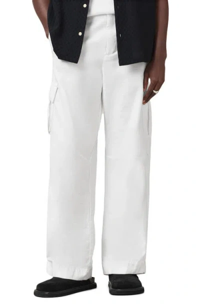 Allsaints Grove Oversize Organic Cotton Cargo Trousers