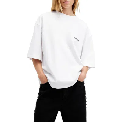 ALLSAINTS ALLSAINTS GUARDIAN AMELIE OVERSIZE COTTON GRAPHIC T-SHIRT