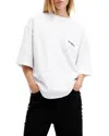 Allsaints Guardian Amelie Tee In White