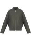 Allsaints Hackney Bomber Jacket In Grey