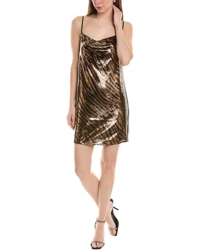 Allsaints Haddie Cocktail Dress In Metallic