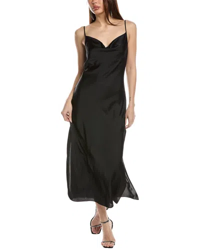Allsaints Hadley Slip Dress In Black