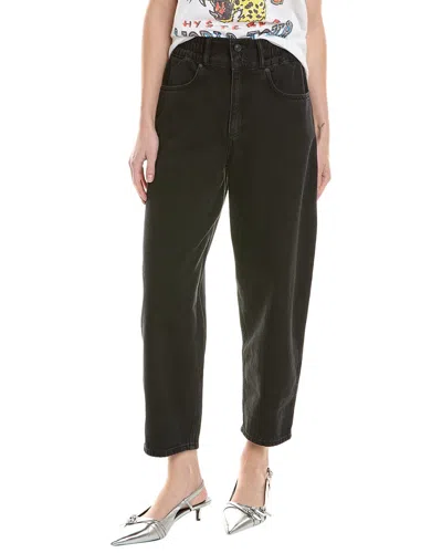 Allsaints Hailey Washed Black Relaxed Jean