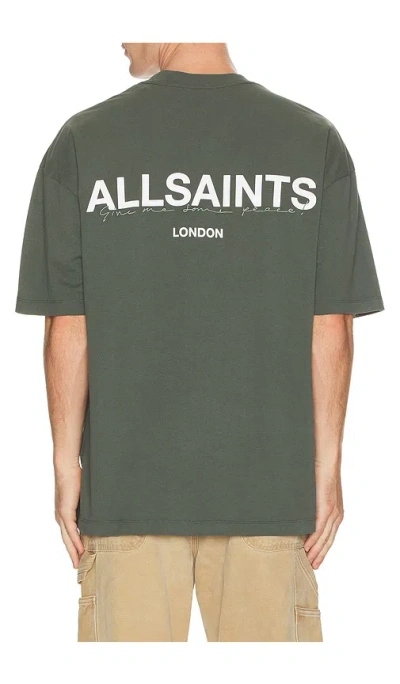 Allsaints Halcyon Tee In Green