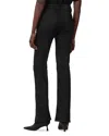 Allsaints Haldan High Rise Slim Bootcut Jeans In Perfect Black In Black