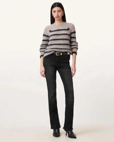 ALLSAINTS ALLSAINTS HALDAN SLIM BOOTCUT DENIM JEANS,