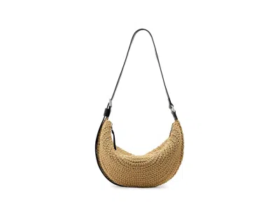 Allsaints Half Moon Knot Shoulder Handbags Natural Brown: One Size