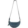 Allsaints Half Moon Leather Crossbody Bag