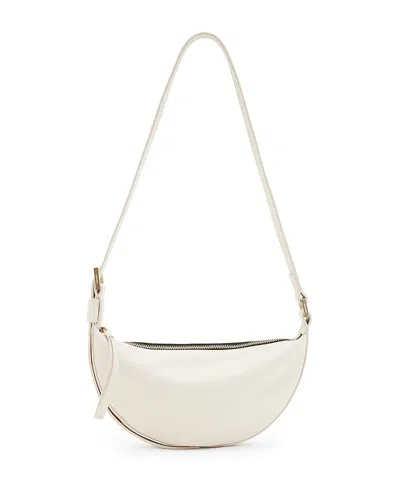 ALLSAINTS HALF MOON LEATHER CROSSBODY