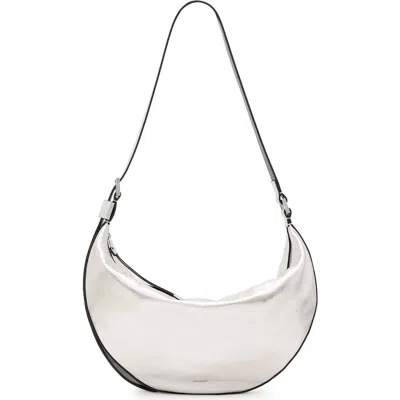 Allsaints Half Moon Leather Shoulder Bag