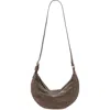 Allsaints Half Moon Leather Shoulder Bag