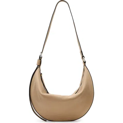 ALLSAINTS ALLSAINTS HALF MOON LEATHER SHOULDER BAG
