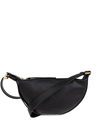 Allsaints Half Moon Shoulder Bag In 黑色