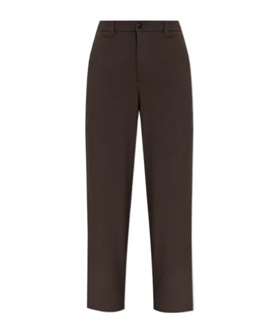 Allsaints Halla Wide-leg Pants In Brown
