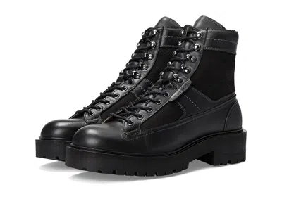 Allsaints Hank Combat Boots In Black