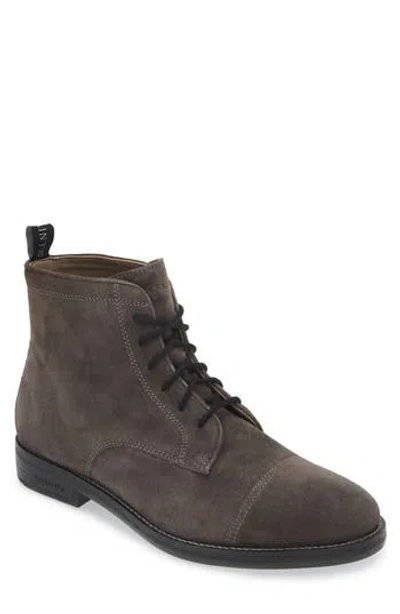 Allsaints Harland Suede Boot In Grey