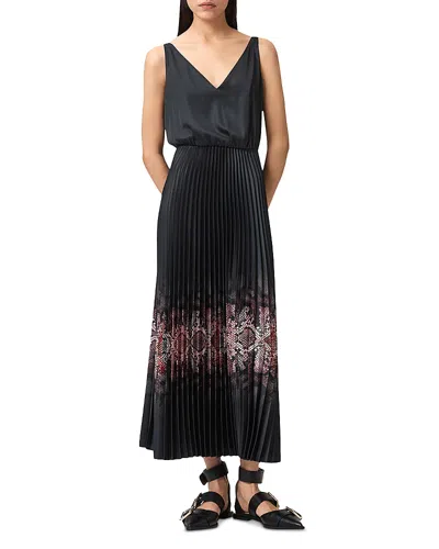 Allsaints Harley Ophis Dress Set In Black