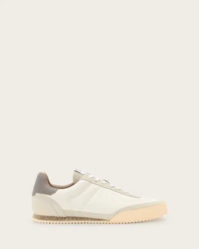 Allsaints Harri Low Top Sneakers In White
