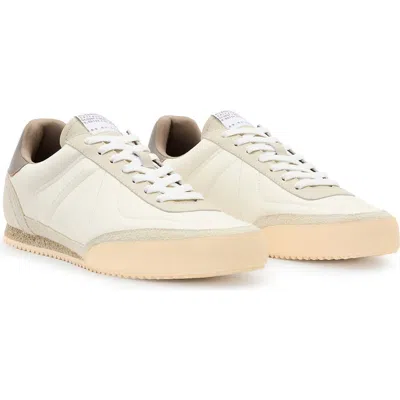 Allsaints Leather Harri Low-top Sneakers In White