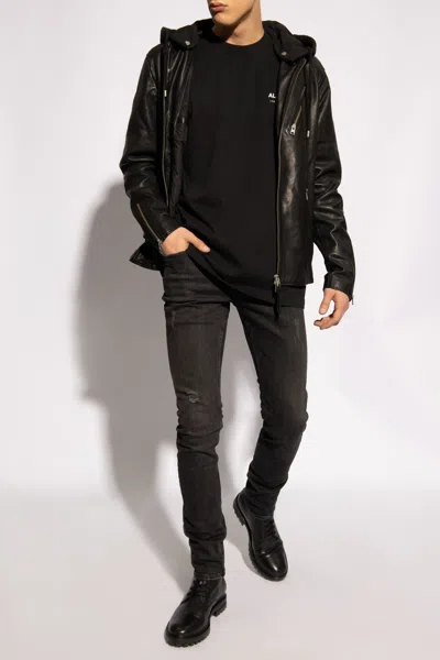 ALLSAINTS ALLSAINTS ‘HARWOOD’ LEATHER JACKET