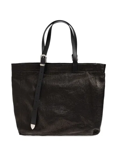Allsaints 'haven' Shopper Bag In Black