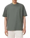 Allsaints Haven Cotton Logo Embroidered Tee In Green