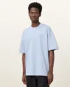 Allsaints Haven T-shirt In Willow Blue