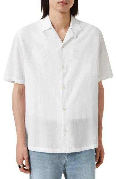Allsaints Haven Short Sleeve Camp Shirt