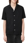 Allsaints Venice Relaxed Fit Short Sleeve Button-up Camp Shirt