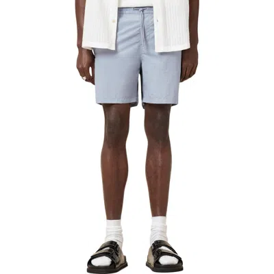 Allsaints Haven Swim Trunks In Willow Blue
