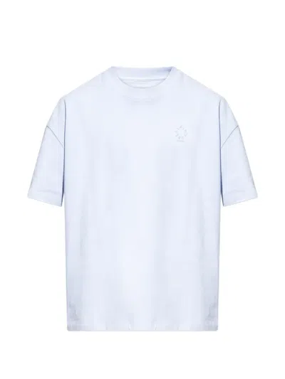 Allsaints Organic Cotton Oversized Odyssey T-shirt In Blue