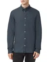 Allsaints Stretch-cotton Hawthorne Shirt In Blue