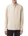 Allsaints Hawthorne Shirt In Brown
