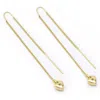 Allsaints Heart Threader Earrings