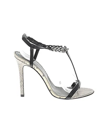 Pre-owned Allsaints Heels In Black