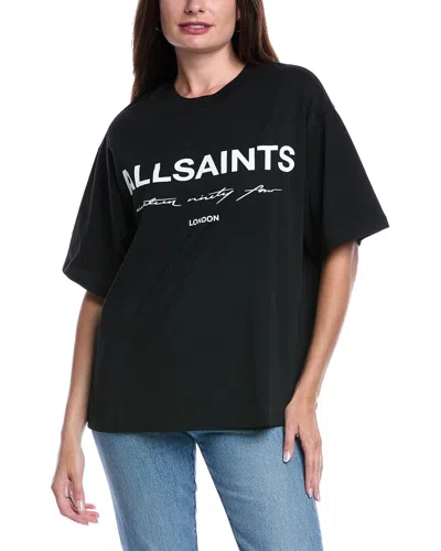 Allsaints Helis Carlie T-shirt In Black