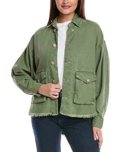 ALLSAINTS ALLSAINTS HETTIE LINEN-BLEND JACKET
